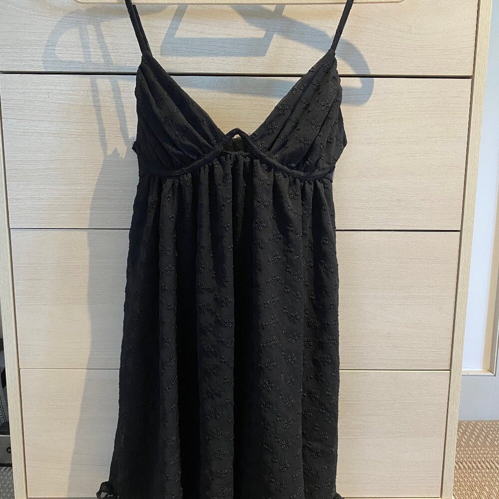 NEVER WORN Black mini dress